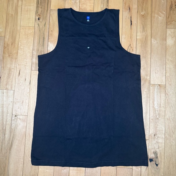 Yeezy Gap Engineered By Balenciaga Loose Black Tank Top. SIZE LARGE - Picture 1 of 4